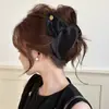 2026 Novo Prendedor de Cabelo Garra Tecido de Alta Qualidade Triângulo Presilha Tubarão Para Toda a Parte de Trás da Cabeça Prendedor de Cabelo para Mulheres Presilhas de Cabelo de Bolinhas