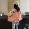 Bolsa de Viagem Simples Retrô 2026 para Homens, Bolsa de Mão Grande Capacidade para Viagem de Negócios, Bolsa de Bagagem para Mulheres, Bolsa para Esportes e Fitness