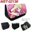 Estuche para Lápices Estampado de Sailor Moon Dibujos Animados Estudiante Gran Capacidad Estuche para Papelería Bolsa para Lápices Billetera Papelería