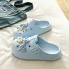 Esencial para el Viaje de Verano, Sandalias Birkenstock Casuales Versátiles con Lindos Diseños de Estrellas, Lazos y Cachorros para Niñas, Pantuflas Cerradas de EVA