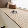 2026 Novo Almofada Impermeável e Resistente a Manchas para Peitoril de Janela em Couro, High-End, Adequado para Todas as Estações, Almofada de Assento para Quarto e Varanda, Atacado