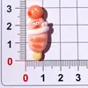 Acessórios de cola de creme DIY de frutas e animais de desenho animado, fivelas de sapato, presilhas de cabelo, materiais de acessórios de resina atacado