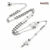 Accesorios de Moda de Alta Gama para Mujer, Colgantes de Acero Inoxidable, Collares Personalizados, Estilo Lujo Ligero, Joyería de Nicho, Disponibles en Stock