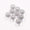 En Stock 6mm 8mm 10mm 12mm 14mm No Poroso Rosa Morado Azul Rojo Negro Blanco Color Mixto Cuentas de Vidrio Cuentas de Reconocimiento de Color para Niños