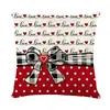 Funda de almohada para sofá transfronteriza de comercio exterior impresión Día de San Valentín funda de cojín de sofá funda de almohada de cartas de amor venta al por mayor