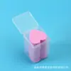 Paños Cuadrados de Limpieza para Pegamento de Pestañas al por Mayor, Toallitas de Limpieza en Forma de Corazón para Pegamento de Extensiones de Pestañas, Toallitas Mágicas para Uñas
