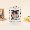 Soporte Giratorio Acrílico Personalizado, Exhibidor para Colección de Tarjetas Fan Art, Marco de Fotos de Alta Calidad Adorno de Escritorio