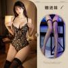 Fragrância Ting Noturna Lingerie Sexy Renda Sexy Estampa de Leopardo Menina Puro Desejo Cinto para Seios Pequenos Aro de Aço Pijama Tentação Feminina Uniforme