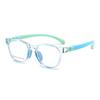 Armazones de Tr90 Más Vendidos con Patillas de Silicona, Plaquetas Nasales Suaves, Dos Tonos, Desmontables para Niños, Adecuados para Hombres y Mujeres, Se Pueden Usar con Lentes de Graduación