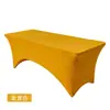 Manteles elásticos para comercio exterior transfronterizo para hoteles, eventos, exposiciones, conferencias y banquetes; Cubiertas Rectangulares para Mesa con Cobertura Total y Elástico Extensible