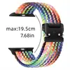 Adecuado para Apple iWatch S12 Correa de Reloj Applewatch11 Hebilla de Paracaídas Correa de Bucle de Nailon Tejido