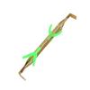 Pesca en Hielo Pesca de Invierno Plegable Soporte de Doble Cabezal Aleación de Aluminio Anticongelante Trípode Caña de Pescar en Hielo Rueda Soporte Integrado Soporte de Doble Cabezal
