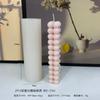 Bola mágica estéreo Aromaterapia Vela molde de silicone DIY Creative Rubik's Cube Gypsum Ornamentos Cubo Mágico Molde de Vela