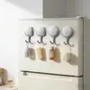 Gancho Magnético Poderoso, Adesivo Magnético de Geladeira, Gancho de Cozinha Invertido, Gancho Magnético de Armazenamento, Gancho Único de Armazenamento