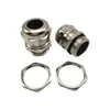 Fornecimento direto da fábrica Conector de cabo metálico M16 PG9 Niquelado de Cobre IP68 à prova d'água Cabeça Fixa Cabeça Glen