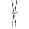 Collar de Cabeza de Toro Transfronterizo para Hombres y Mujeres, Cadena para Suéter de Aleación Retro de Moda, Collar Universal Casual Versátil Creativo