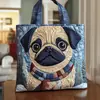 2026 Nueva Serie Transfronteriza de Cachorros Estampado Digital Bolso de Hombro Acolchado de Moda