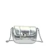 Bolso de Viaje para Mujer 2026 Nuevo de Moda Diseño de Nicho Bolso de Hombro Texturizado con Cadena Bolso Cruzado Pequeño de Alta Calidad con Textura para Mujer
