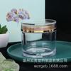 Nova garrafa cápsula transparente acrílica cilíndrica 100g Pó de Panax notoginseng Dendrobium produtos para cuidados com a saúde garrafa de embalagem com boca larga