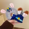 Presilha Fofa de Pelúcia Judy Orelha de Coelho Desenho Animado Clipe Lateral Acessórios de Cabelo Zootopia Presilha Doce Outono e Inverno para Meninas