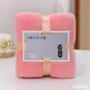 Toalla de Vellón Coralina Transfronteriza Suave y Absorbente Recuerdo de Boda para Vacaciones Toalla Cuadrada Regalo Toalla Doméstica de Color Sólido