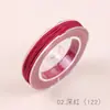 No. 72 Hilo de jade trenzado cuerda de mano cuerda trenzada a mano pulsera de cuerda cuerda trenzada línea roja cuerda con colgante material para manualidades