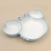 Vajilla infantil al por mayor en stock plato de cangrejo lindo tazón suministros materno-infantiles plato de silicona de grado alimenticio tazón para suplemento alimenticio