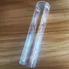 Tubo de Incenso Acrílico 5g 10g 20g 50g 100g 200g Suporte para Incenso Plástico Selado Embalagem à Prova de Umidade