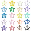 Presilha de Cabelo Estrela Dopamina Y2K Presilha de Cabelo Estrela de Cinco Pontas Fofa para Meninas Presilha de Cabelo Cor Doce Ins Presilha BB Presilha para Franja