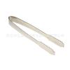 Pinza para hielo de acero inoxidable para bar, restaurante, multiusos, para comida, fruta, limón, hielo en grano, pinza para hielo, pinza para hielo, pinza antideslizante para azúcar