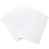 Cartão em branco Papel duro branco pintado à mão DIY Postcard Bookmark Playing Card Tamanho Graffiti Papel de cartão engrossado