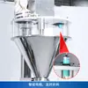 Máquina de Enchimento e Dosagem Quantitativa Automática de Pó Zonesun Alimentação e Enchimento Espiral de Pó Seco, Especiarias, Pó Colorido, Leite em Pó