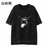 Camiseta de manga corta con cuello redondo y estampado de letras de AliExpress para hombre, estilo hip hop, talla grande, Joker, venta al por mayor