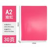 Álbum de bocetos A2 Colección Obras Carpeta multicapa Bolsa insertable transparente Póster de ingeniería Álbum de dibujo Colección infantil