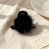 Presilha de Cabelo de Cetim de Alta Qualidade, Grampo Simples de Cor Sólida Estilo Francês Versátil, Prendedor de Tiburón Grande para Penteados