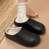 Carcasa de zapato impermeable EVA Lidani Pantuflas de algodón para mujer Otoño/Invierno Cálidas y cómodas para interior Pantuflas tipo Birkenstock Uso exterior Invierno para hombre