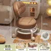 Taburete con Ruedas Giratorias para Uso Doméstico, Taburete Bajo con Ruedas, Silla Pequeña Infantil, Taburete para Sofá de Sala de Estar, Taburete para Cambiarse los Zapatos, Taburete Redondo para Abrir Paquetes