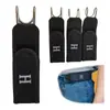 Cinto Preguiçoso Estilo Gancho de Ferro Prático Casual Conveniente Transfronteiriço com Fecho de Velcro Ajustável, Fivela de Cinto Elástico Unissex