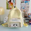 Mochila Desenho Animado Japonês Mochila Escolar Estudante Novo Estilo de Alto Valor Mochila Feminina Fofa Grande Capacidade para Meninas do Ensino Médio