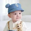 Gorros para Bebés, Sombreros de Sol, Sombreros de Sol con Protección Solar para Primavera y Verano para Niños y Niñas, Sombreros de Sol de Mezclilla, Lindos Sombreros de Pescador para Niños