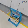 Soporte de desenrollado tensor 630 Eje tensor japonés sin núcleo brazo oscilante alimentador de cinta freno de polvo magnético