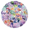 50 adesivos graffiti fofos kawaii de cachorrinho Xiao Mao transfronteiriços para celular, computador, à prova d'água, gatinho, adesivos pequenos para diário manual