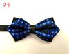 Pajarita de punta Traje formal para hombre Estilo coreano Grupo de padrinos Negocios Boda Novio Punta afilada Doble capa Lazo Vestido
