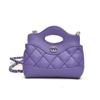 2025 Nuevo Bolso de Hombro Versátil de Alta Gama, Bolso de Mujer de Moda Retro Estilo Chanel, Bolso Cruzado de Cadena Acolchado para Mujer