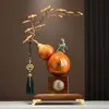 Adornos de Calabaza Doble Fulu Estilo Chino Nuevo Decoración de Pantalla de Entrada de Sala de Estar de Gama Alta Regalo de Mudanza de Oficina Casa Nueva