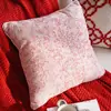 Almofada de Luxo Nova Chinoiserie Casamento Vermelho Ano Novo Festivo Quarto Sofá Almofada Decorativa Capa de Almofada com Enchimento