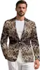Comercio Exterior Transfronterizo Chaqueta de Traje para Hombre Casual de Negocios Traje Ajustado Manga Larga Chaqueta de un Solo Botón Abrigo Fiesta Boda