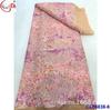 Vestido de pasarela bordado estampado lentejuelas encaje con cuentas tela de encaje con lentejuelas nupcial