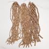 Exportação Transfronteiriça Contas Inteiras de Casca de Coco Natural Acessórios para Roupas Contas Espaçadoras para DIY Joias Espaçadoras de Cor Primária