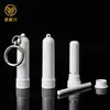Tubo Inalador Nasal Perfurado para Óleos Essenciais, Pode Ser Pendurado com um Cordão, Refrescante e Revigorante, Bastão Nasal de Uso Único